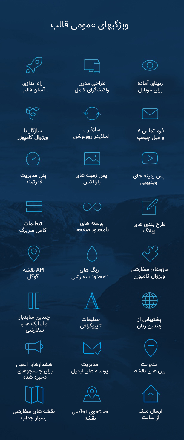 قالب وردپرس املاک HouZez - قالب دایرکتوری املاک - قالب وردپرس houzez 6 قالب وردپرس دایرکتوری Houzez