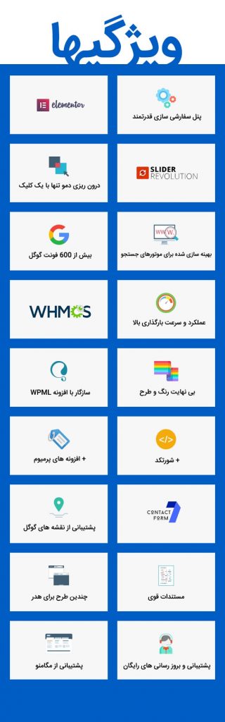 قالب وردپرس Hostinza